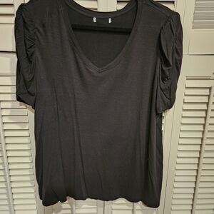 Elegant Black Women's Top